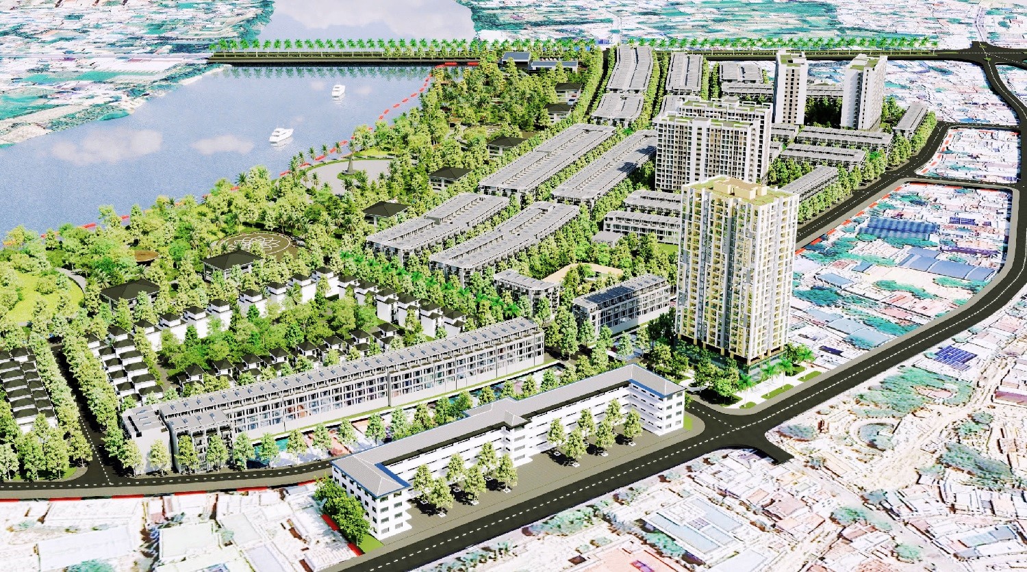 Song Dinh Riverfront New Urban Area